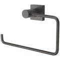 Olympia Towel Ring in Matte Black H-1414-MB